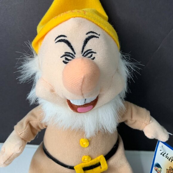 Walt Disney Sneezy The Seven Dwarfs Collection Plush 7" Toy Factory Collectible - Picture 2 of 6